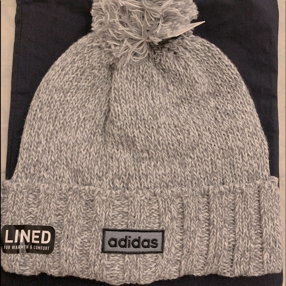 Adidas Gray Beanie - Picture 1 of 1